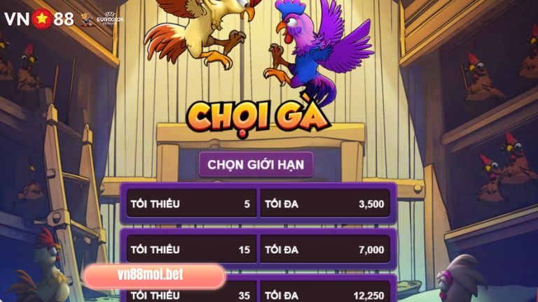 Đá Gà Ảo VN88 thuộc mục trò chơi của nhà cái, anh em nên truy cập để tham gia