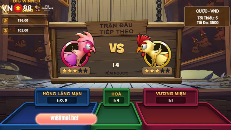Game Đá Gà Ảo có luật chơi siêu đơn giản ai cũng dễ dàng tham gia