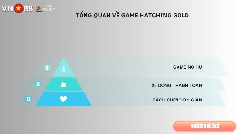 Hatching Gold là một trong những game nổ hũ được yêu thích tại VN88